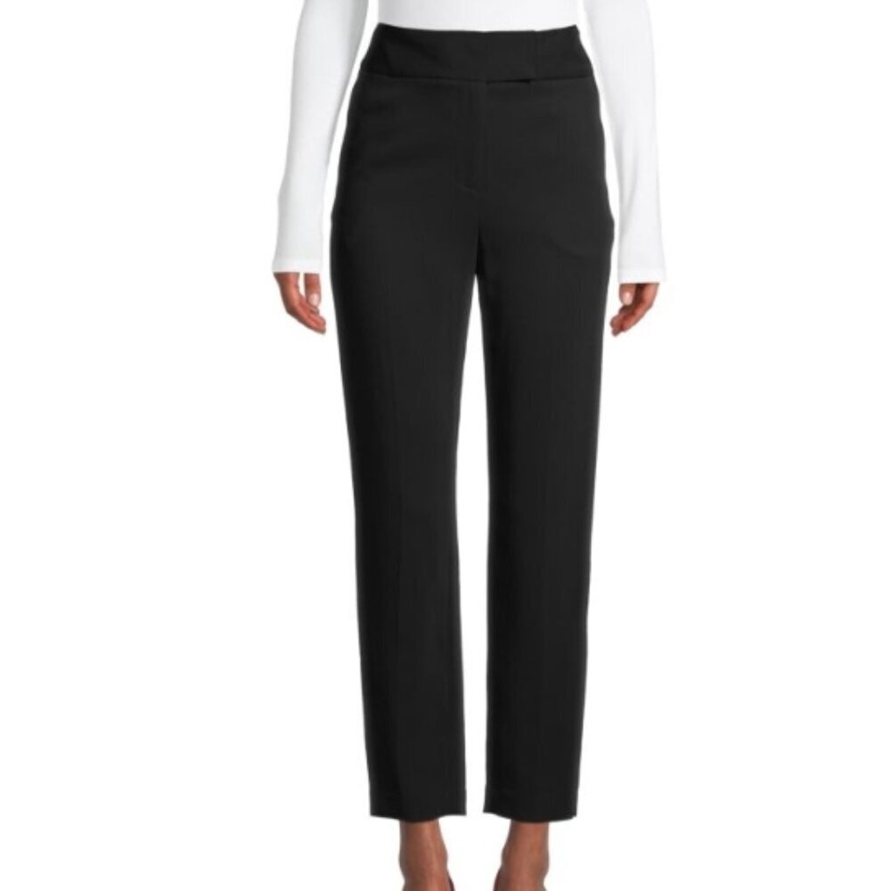 Kobi Halperin Cammie Cropped Pants Black 2 NWT